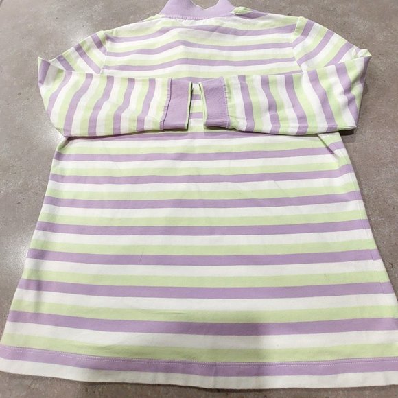 IZOD FLEX Women's Cotton Stretch Collared 3/4 Sleeves V-Neck Pullover Size S/P - Picture 9 of 11